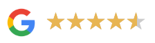 Customer reviews on Google
